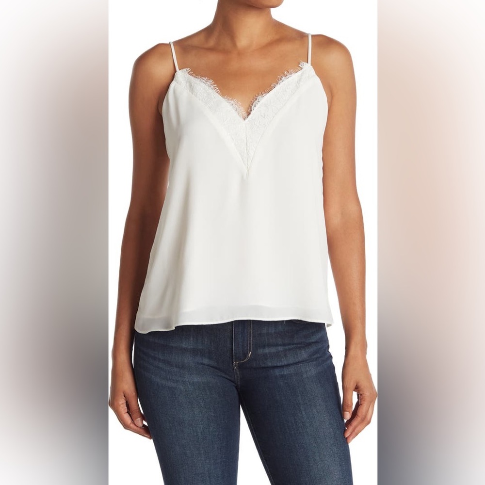 Melrose and Market white Lace Cami Large